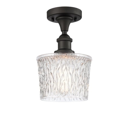 Innovations Lighting - Niagra - 1 Light Semi-Flush Mount In Industrial Style-11