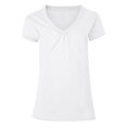 thumbnail image 1 of Hanes Filles T-Shirt à Col en V, XL, Blanc, 1 of 1