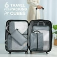 thumbnail image 7 of Livhil 6 Set Compression Packing Cubes for Suitcases, Travel Accessories Suitcase Organizer Bags Set, Packing Cubes for Travel Luggage Organizer Women Men, 7 of 7