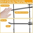 thumbnail image 3 of URBAN DECO  Grill Caddy and BBQ Caddy with Paper Towel Holder, Picnic Condiment Utensil Caddy for Outdoor Camping,  Ideal Storage Organizer for Barbecue Accessories Griddle Grilling Tool, 3 of 6