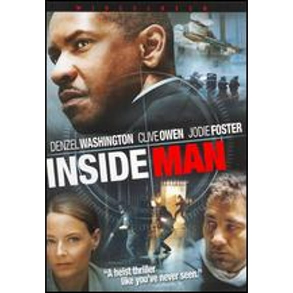 Pre-Owned Inside Man [WS] (DVD 0025192884726) directed by Spike Lee