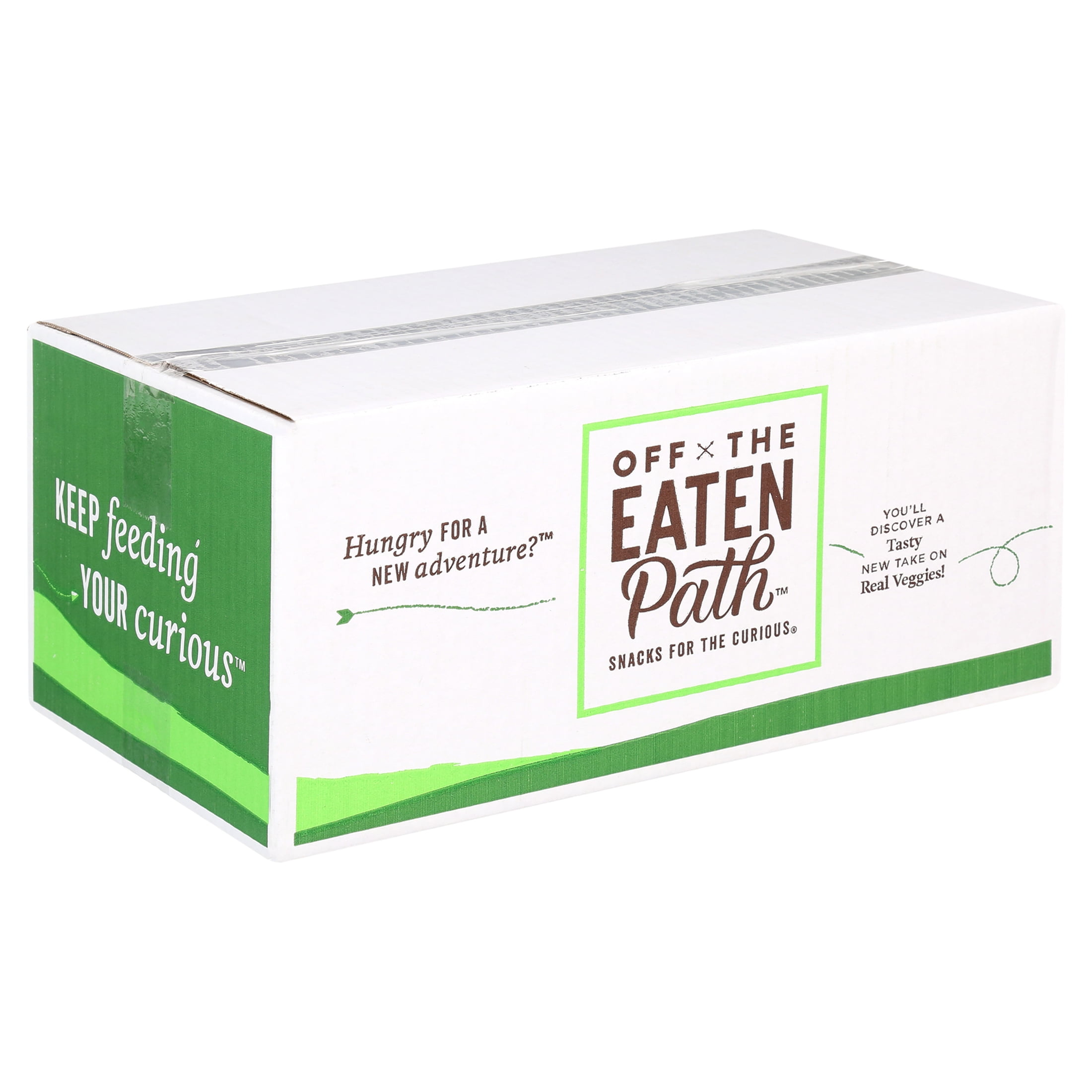 Off The Eaten Path Chickpea Veggie Crisps Snack Chips, 1.25 oz Bags, 16 Count Multipack