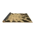 thumbnail image 2 of Ahgly Company Indoor Rectangle Abstract Brown Modern Area Rugs, 7' x 9', 2 of 4