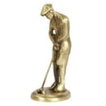 thumbnail image 3 of Brass World Brass Golf Figurine Sculpture Golfer Golf Game Trophy Home Showpiece Figurine Idol , Home Decor , Office Decor , Gift, 3 of 5