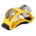 thumbnail image 4 of WRITWAA Compact Body Foot Tambourine With ABS Material For Musicians 1Pack, 4 of 4