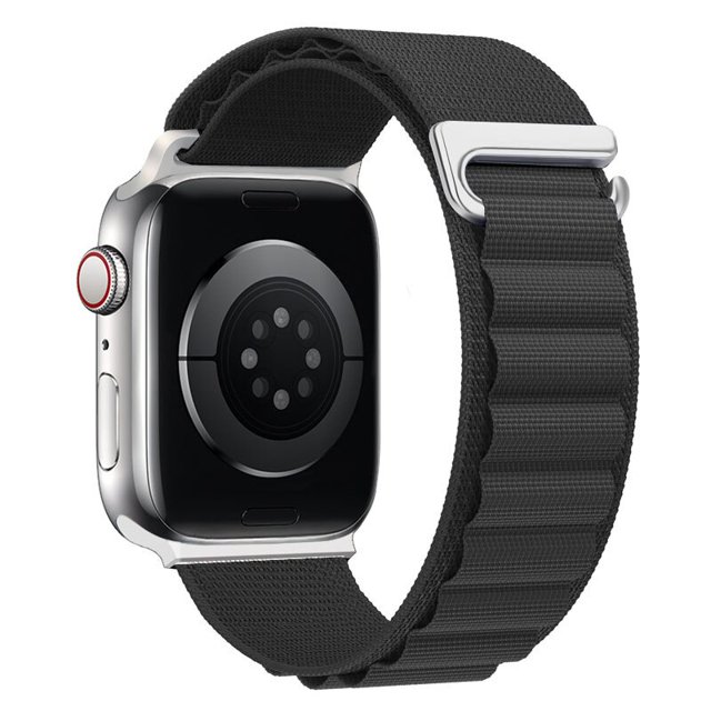 Correa de nailon para Apple Watch, correa de bucle alpino con hebilla de Metal compatible con iWatch Ultra, 42MM, 42MM, 45MM, 49MM