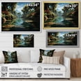 thumbnail image 4 of Designart "Tropical Oasis in the Dominican I" Landscapes Wall Art Print, 4 of 5