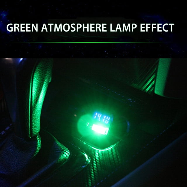 Agiferg Automobile USB Atmosphere Lamp, LED Decoration Lamp, Interior Sole Lamp