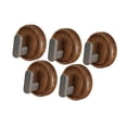 thumbnail image 4 of Gancho adhesivo para toallas de baño, impermeable, para colgar batas, ropa y pared. 5 piezas, 4 of 9