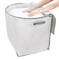 thumbnail image 4 of Unique Bargains 1 Pack Clothes Storage Bags Moving Bags Stripe 22*17.5*22in, 4 of 7
