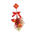 thumbnail image 5 of balikha 2025 Chinese New Year Hanging Ornament DIY Kit Spring Festival Hanging Decoration Lucky Charm for Wall Porch Door Shop Window Pomegranate, 5 of 9