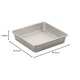 thumbnail image 2 of Molde para tartas Cuisinart Chef's Classic antiadherente 23 cm cuadrado, 2 of 2