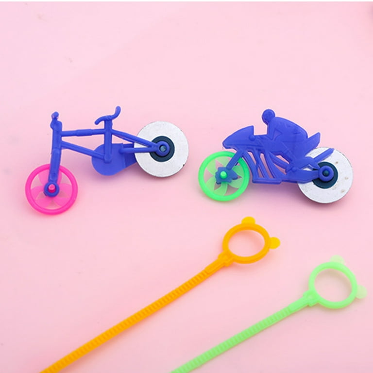 Pull string motorcycle toy on sale