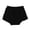 Black, variant on IFNWSV Panties for Women Cotton Breathable Soft Stretch Bikini Underwear Solid Color Comfortable Daily Orange XL