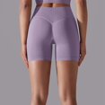 thumbnail image 4 of Afdoent Womens Shorts Women's Yoga Shorts Fashion Casual Seamless High Waisted Lift Summer Running Fitness Shorts Breathable, 4 of 6