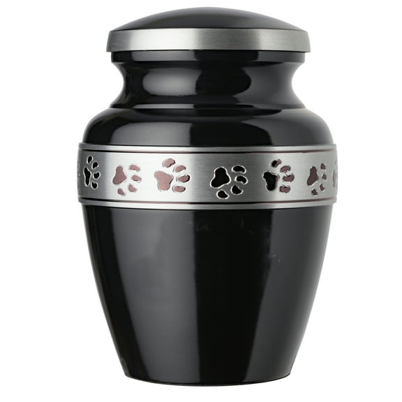 Morgan Paws Legacy Series - Small, Ebony with Horizontal Pewter Paws