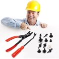 thumbnail image 5 of Auto Trim Removal Tool Kit, Clamp Set Fastener Remover - Repair Kit For Auto Door Trim And Panel Dashboard - 1 Set Of 2, Red, 5 of 5