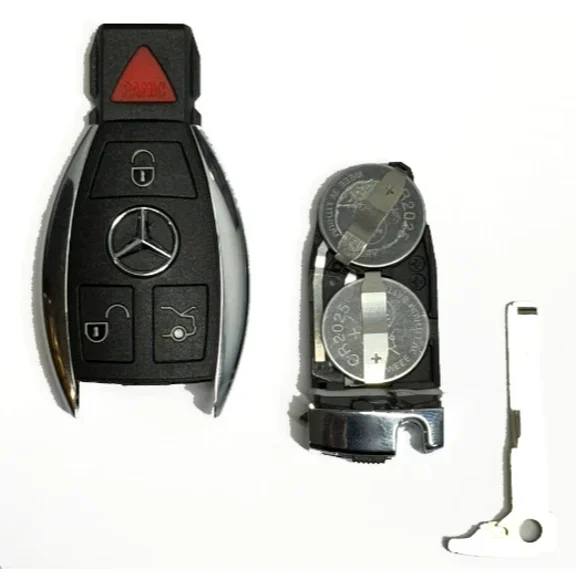 Mercedes Benz 1997-2014 (Double Battery) Fobik Key IYZ-3312 NEC & BGA