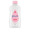 thumbnail image 4 of (2 pack) Johnson's Baby Body Moisturizing Oil, Liquid Mineral Oil for Baby Massage, Original, 14 fl oz, 4 of 10