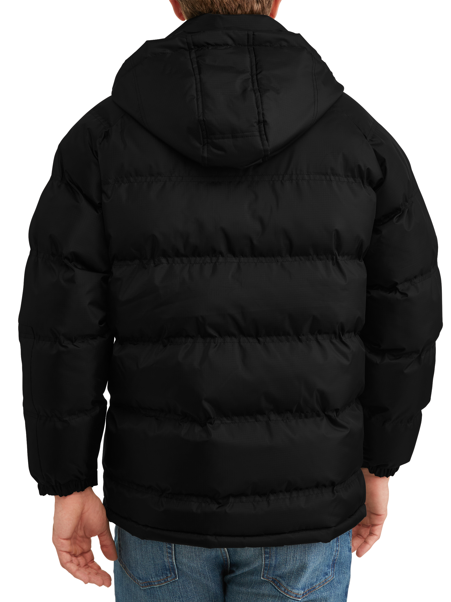 Climate Concepts Men's Full Zip Hooded Rip Stop Midweight Jacket - image 4 of 4