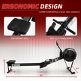 Signature Fitness Indoor Rowing Machine, 10-Level Air Resistance Rower ...