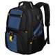 thumbnail image 1 of Mochila de viaje YOREPEK extra grande de 50 litros con portátil USB de 17 pulgadas, color azul Roy, 1 of 9