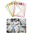 thumbnail image 2 of Senbaida Oversized Reusable Pocket Sleeve Ticket Holder, 10x14 Inches, Assorted Colors, Single Piece, 2 of 5
