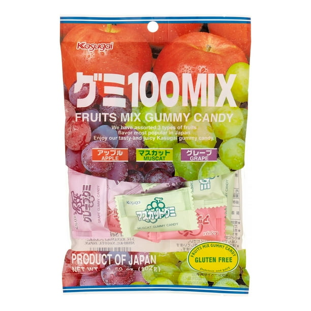 Kasugai Mix Gummy Candy, 4 Oz.