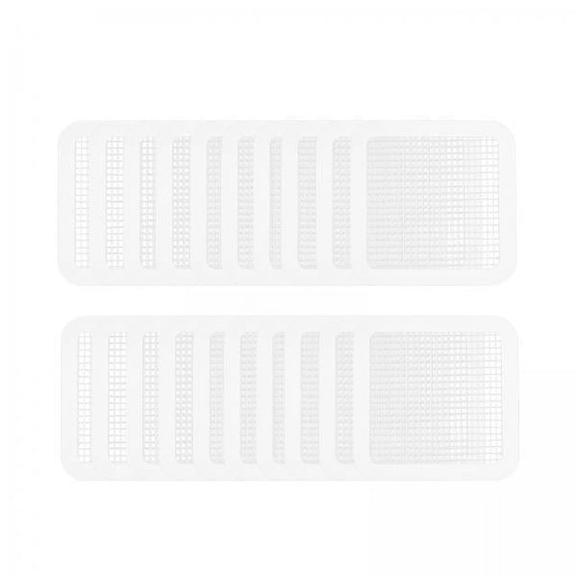 colador de malla de drenaje,Cubiertas desechables para desagües de ducha que atrapan el pelo,Pegatinas de malla adhesivas para filtro de colador de fregadero de piso,Cubierta de colector de