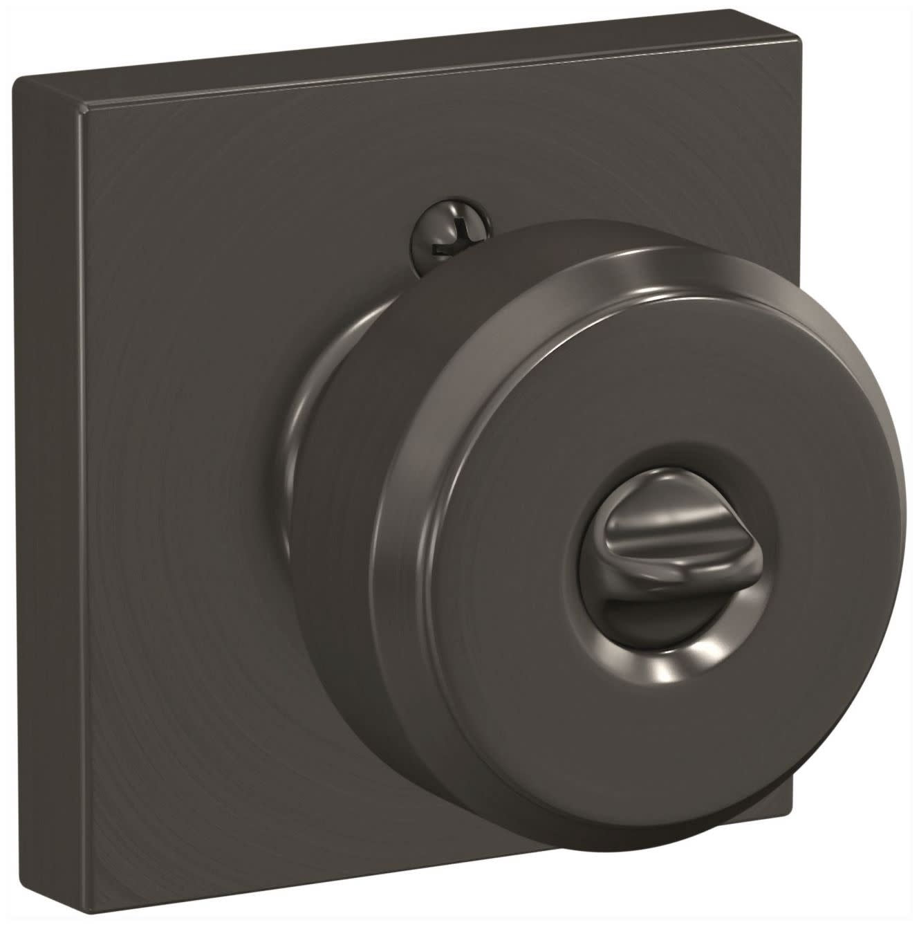 Schlage Bowery Keyed Entry Knob with Collins Trim