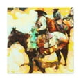 thumbnail image 1 of Cattle Drive, Abstraction - Canvas, 1 of 10