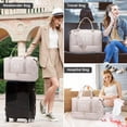 thumbnail image 6 of LOVEVOOK Travel Duffle Bag,Weekender Bags for Women with Shoe Compartment，Carry on Overnight Bag with Toiletry Bag,Gym Duffel Bag with Wet Pocket, Hospital Bags for Labor and Delivery, 6 of 6