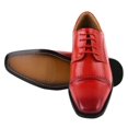 thumbnail image 2 of LIBERTYZENO Men Oxford Style Adult Dress Shoes Red 13, 2 of 5