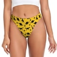 thumbnail image 1 of Balery Dinosaur Tangas de Algodón para Mujer con Estampado – Ropa Interior Sexy, Transpirable, G-string-Large, 1 of 6