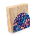 thumbnail image 2 of Simple Floral Flowers Napkin Holder for Table Clear Napkin Stand Paper Holder Acrylic Organizer Dispenser Napkins for Dinner Kitchen Restaurant Room, 2 of 8