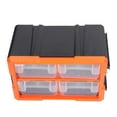 2024 Parts Box with 4 Drawers Wall Mounting PVC Plastic Storage