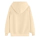 thumbnail image 3 of Gibobby Sudaderas de mujer, Sudadera con Capucha y Cuello en Abierto de Manga Larga de Ajuste clásico Sudadera con Capucha para Mujer(Beige,XG), 3 of 5