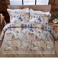 thumbnail image 5 of Realtree Aspect Ocean Full/Queen Comforter Set - 3 Pcs Fishing Hunting Bedding - 100% Cotton Super Soft Sea Water Printed Camouflage Outdoor Beach Themed Decor Bed Set with Pillow Shams - (80" x 90"), 5 of 7