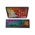 thumbnail image 5 of Netis K3101 Wired Mechanical Gaming Keyboard Rainbow Backlit Cherry MX Red Switches Equivalent with Multimedia Wheel, 5 of 9