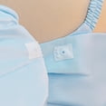 thumbnail image 6 of BCSIOAOI Girls Formal Dress,Off-Shoulder Bow Front Satin Flower Girl Dress for Weddings Sky Blue 7 Years, 6 of 9