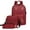 Red RD, variant on USB Backpack 3 Piece Set Large Capacity School Travel Bag Crossbody Tote Organizer Multiple Pockets Adjustable Strap Charging Port for Men Women College Work Business