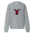 thumbnail image 4 of Sweatshirts Women Christmas Party Pullovers Fun Graphiprint Crew Neck Long Sleeve Gifts Shirt Aesthetic Hoodies Top, 4 of 6