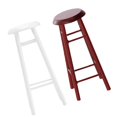 thumbnail image 1 of 2pcs High Chairs for Crafts, Desktop Decor, Mini Scene Ornaments & Creative DIY Projects, 1 of 5