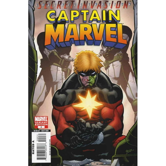 Captain Marvel (7th Series) #4B VF ; Marvel Comic Book