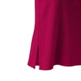 thumbnail image 4 of RYDCOT Women'S Summer 2 Piece Linen Outfits Sleeveless V Neck Tops and High Waisted Wide Leg Pants Sets Hot Pink, 4 of 9
