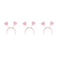thumbnail image 4 of Diademas en forma de corazón Sonducket Brillo elegante Antideslizante, 4 of 6