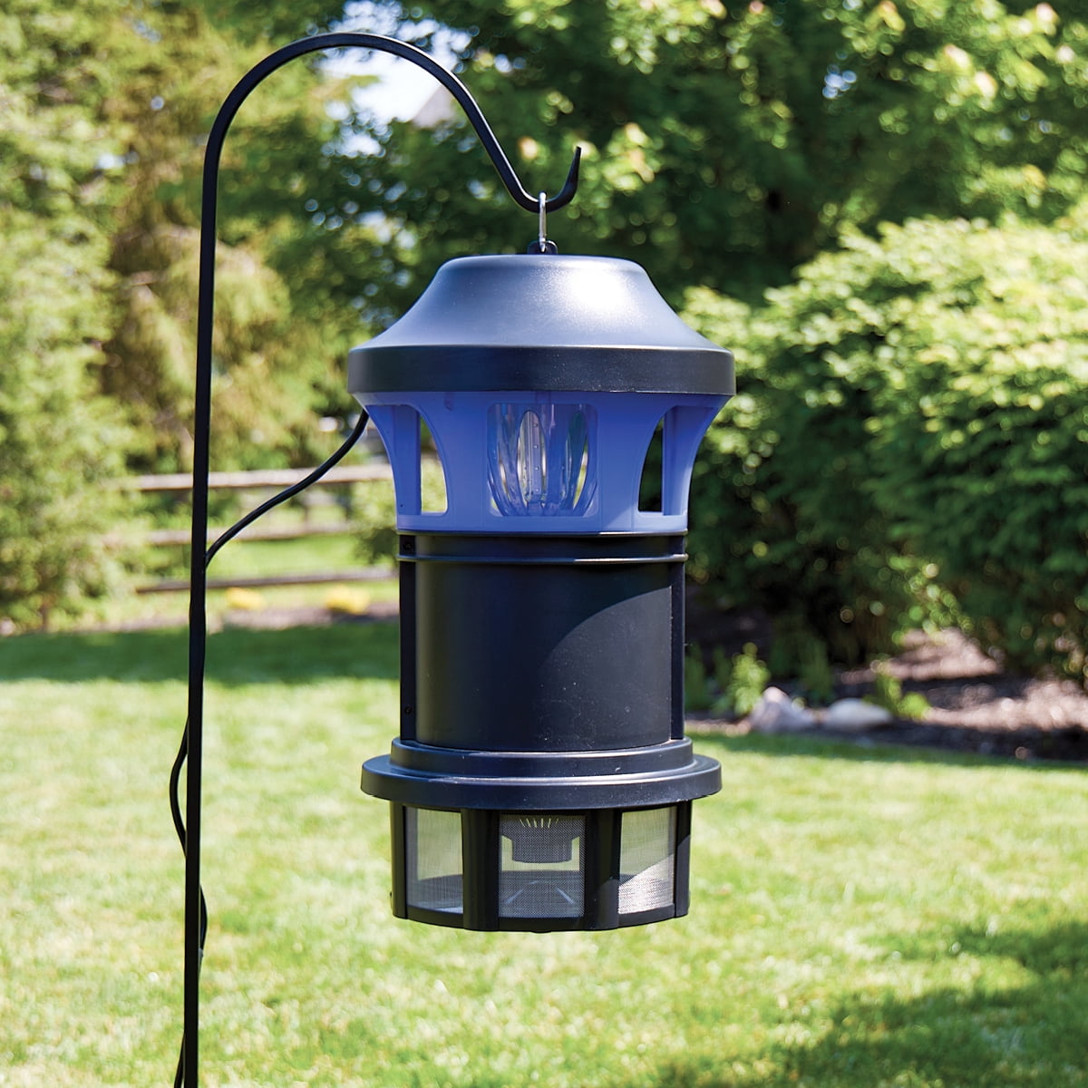 Preferred Living Insect Trap - Whisper-Quiet UV Light + CO₂ Lure + Powerful Fan | Chemical-Free, No Zapping | Covers Up to 1 Acre | All-Weather Outdoor Protection