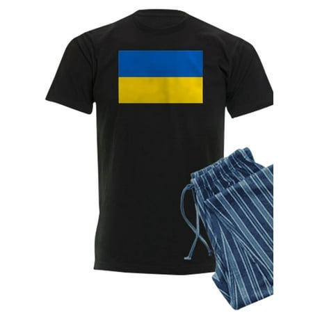 

CafePress - Flag Of Ukraine Pajamas - Men s Dark Pajamas