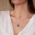 thumbnail image 5 of Collar para Mujer con Cristal Swarovski en forma de Rombo– Bañado en Rodio- Collar Elegante y Brillante-Collares de Mujer de Moda- Joyería para Mujer de Moda- Regalo especial Ortiz Espinosa Temporada, 5 of 5