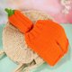 thumbnail image 5 of 1 juego de disfraces de fotografía para recién nacidos, accesorios hechos a mano encantadores, accesorios de punto de ganchillo, ropa de Halloween para bebé recién nacido de un mes (naranja), 5 of 5